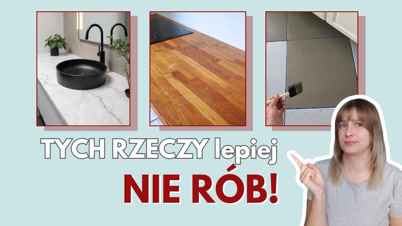 Tych 5 rzeczy lepiej nie rób we wnętrzach! | 5 w piątki