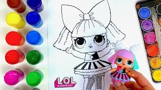 Colorez Papusa Lol Surprise Pranksta Jucaria Lol Surprise Doll Coloring Lol Dolls Coloring Pages Youtube