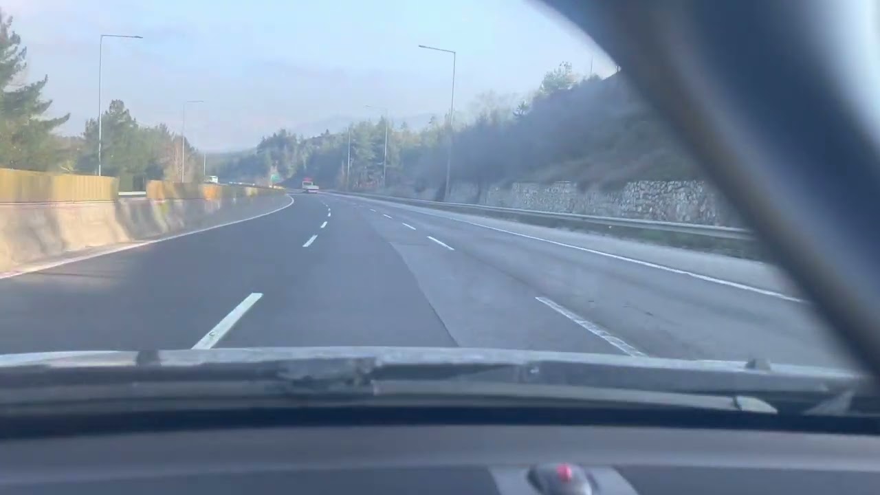 Pozantı rampası iniş 🛬 adana ankara istikameti 22 Aralık 2022