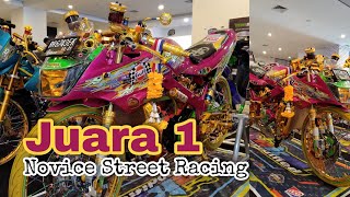 yamaha touch keke modified I juara 1 novice street racing I inflash modification contest