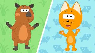 capybara dance kote kitty songs kids babies
