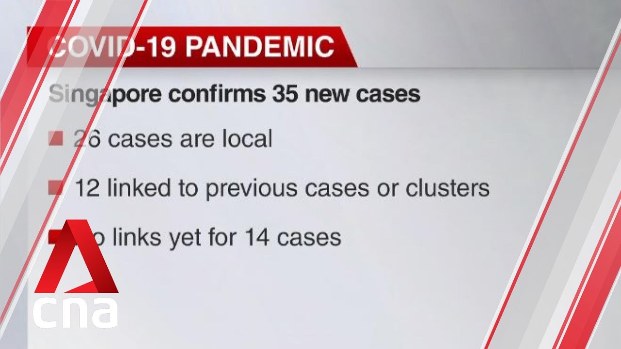 Singapore confirms 35 new cases of COVID-19