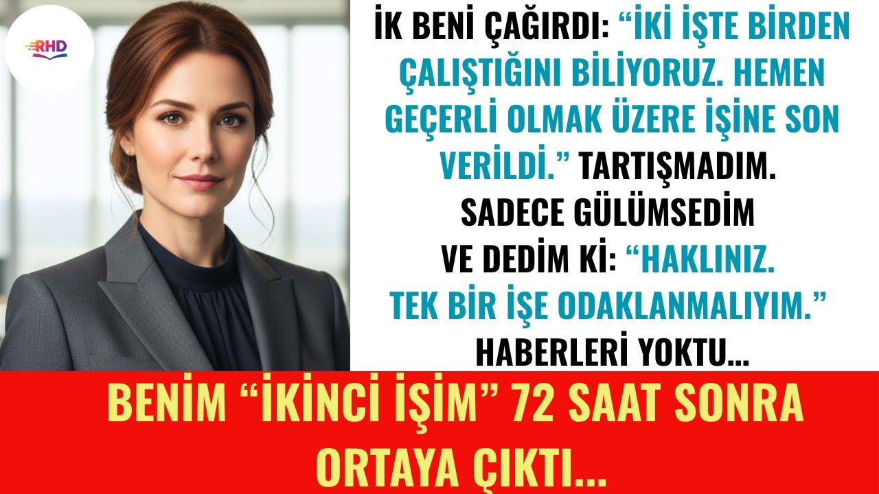 İKİ İŞTE ÇALIŞTIĞIM GEREKÇESİYLE KOVULDUM — AMA İK, HANGİ İKİ İŞTE ÇALIŞTIĞIMI KONTROL ETMEDİ