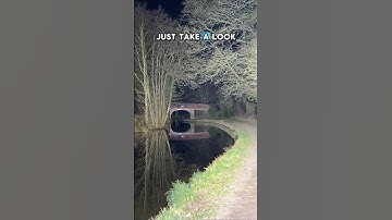 Are flashlights too bright? #outdoors #night #security #torch #wales #llangollen #lighting #canal
