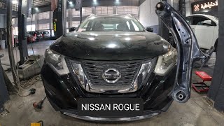 reemplazo del brazo de control y la rótula - barra estabilizadora ... nissan rogue 2017 - 2022