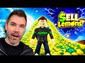 Becoming A CENTILLIONAIRE In SELL LEMONS | Roblox