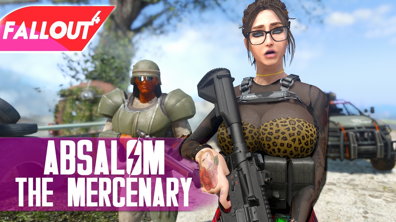 Fallout 4 - ABSALOM - The Mercenary - Improved Random Encounter - Unique Encounter Quest Mod