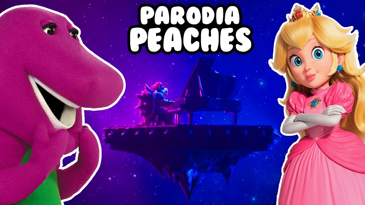 "PEACHES" de BOWSER pero es CANTADA por BARNEY YouTube