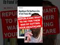 Republicans want to pay for their war by cutting your healthcare.