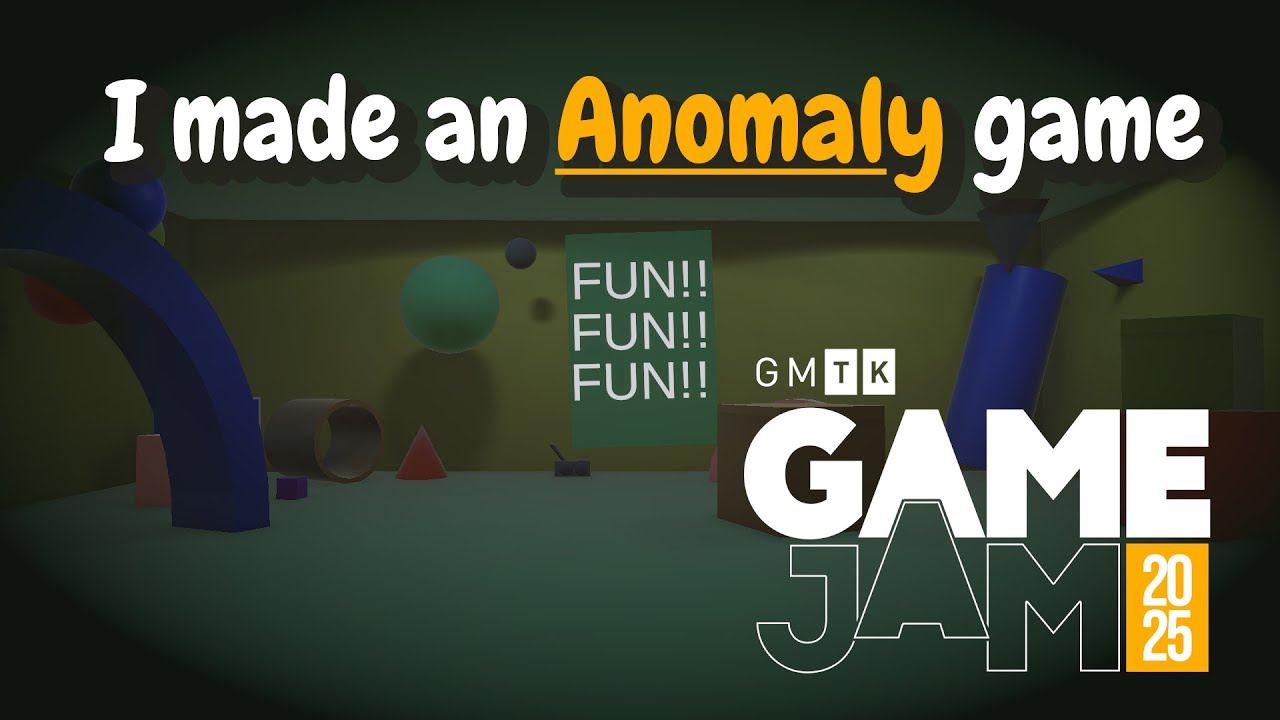 I made an ANOMALY game! - GMTK Game Jam 2025 - YouTube