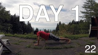 22 push-ups Challenge - Day 1