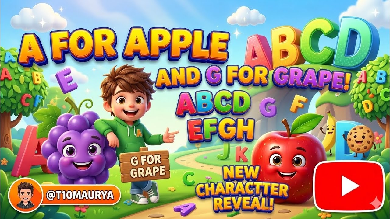 ABC Song - The Alphabet - ABC learning Phonics Kids Songs & Nursery ...