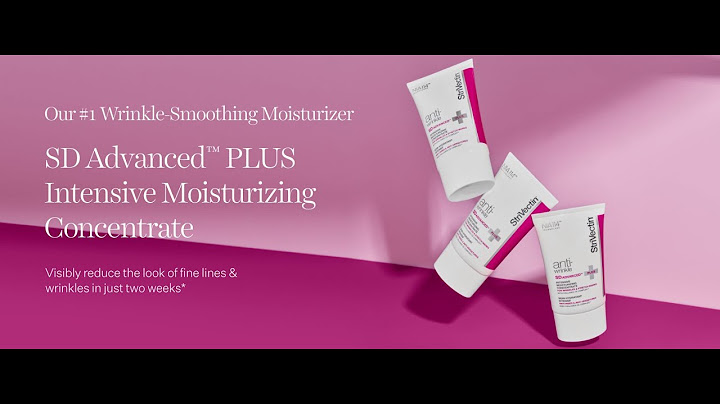 Strivectin sd advanced plus intensive moisturizing concentrate review