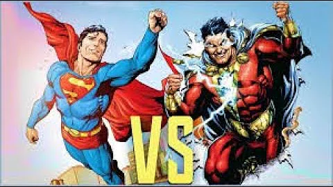¿Quién es más rápido Superman o Shazam?