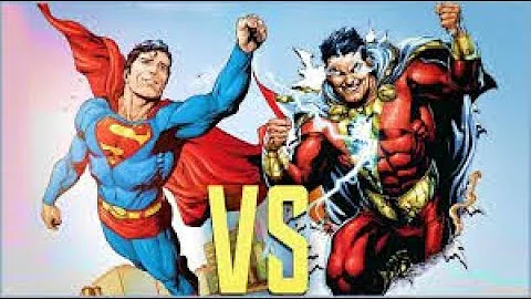 ¿Quién es más poderoso Shazam o Superman?