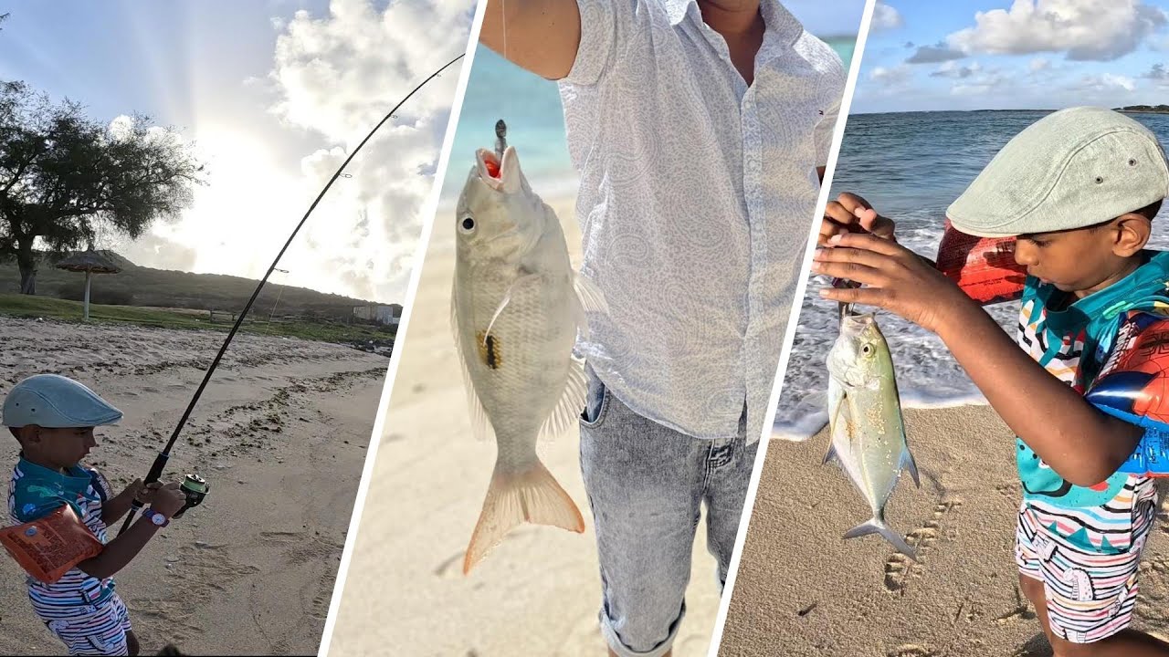 Rodrigues 2023 Day 1:  Shore Casting - Catch & Release all fishes..