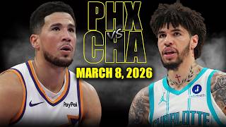 Phoenix Suns vs Charlotte Hornets Full Game Highlights – March 8, 2026 | NBA Season screenshot 2