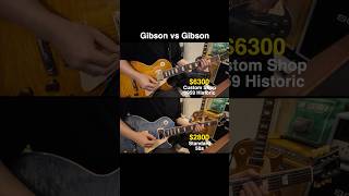 $6300 vs $2800 Gibson. Is it worth it? (Michael Jackson - Black or White)