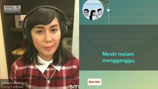 Cassandra Band - Cinta Terbaik (video karaoke duet bareng artis) smule cover