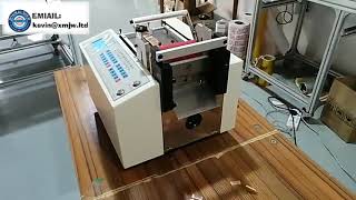 Automatic wire cutting machine desktop stainless steel belt screen slicer metal sheet cutting machin