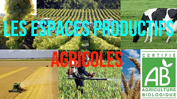 Où se situent les espaces agricoles en France ?