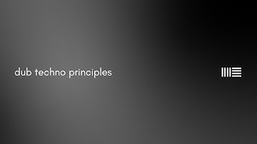 Understanding Dub Techno ─ A Musicologist