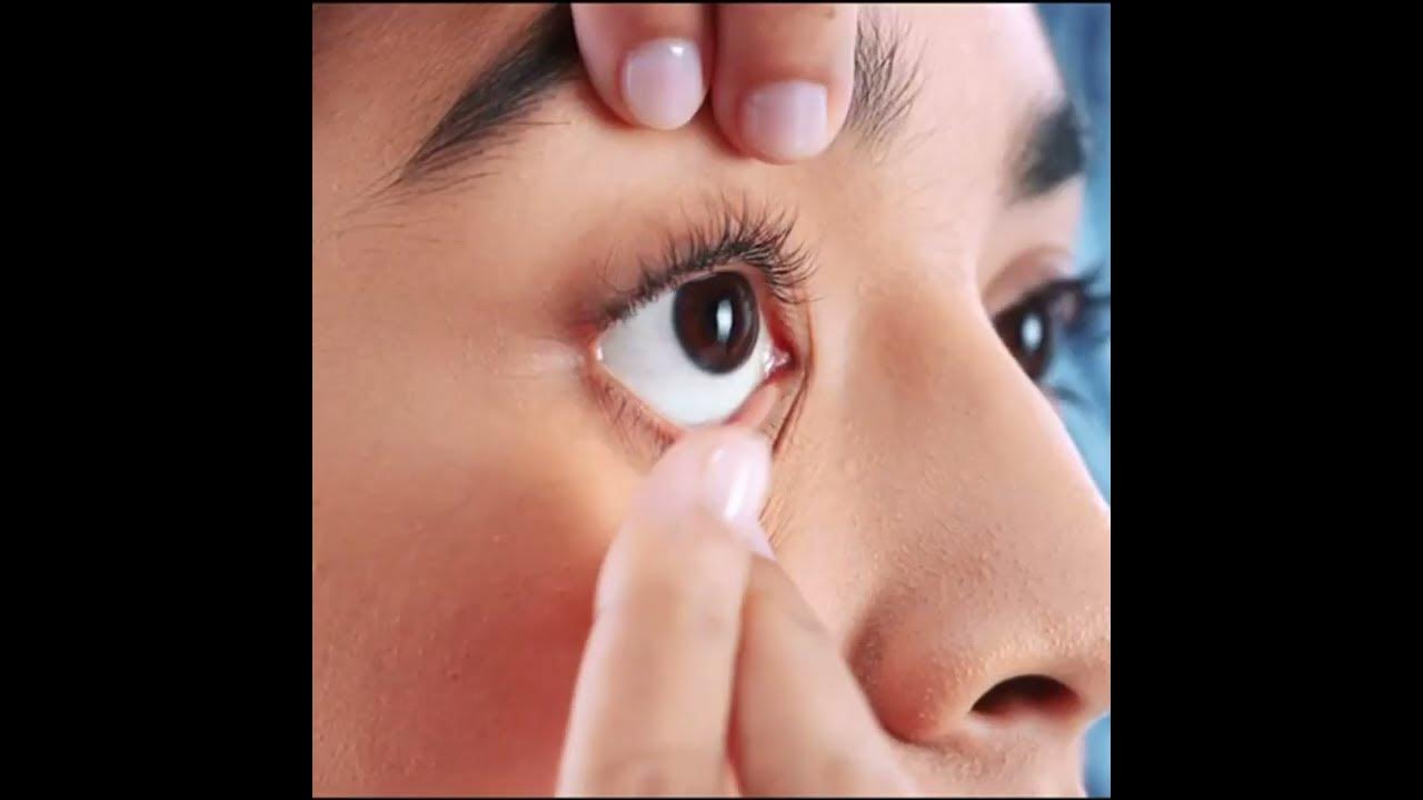 how to remove contact lenses easily ? YouTube