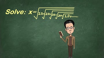 how to solve infinite square root loop | Age = 13+ must try