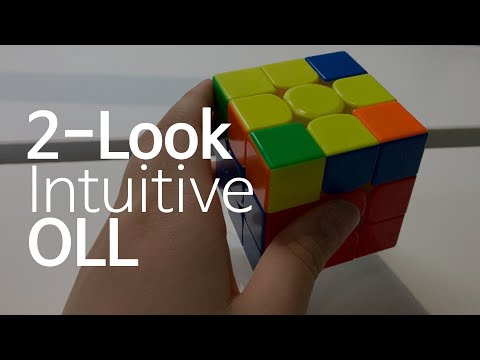 Intuitive 2-Look Beginner OLL