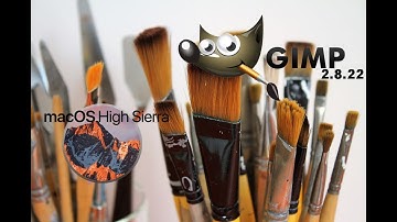 GIMP: Installing Brushes in macOS High Sierra