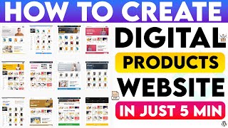 How to Create a PHP Script & Themes Download Website | Digital Products to Sell Online 2024