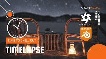 Timelapse - "Peace on the beach" - Blender Octane