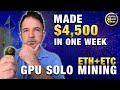 I DID IT AGAIN !!! -- Mined 2 ETH Blocks in ONE week | ETH & ETC Solo Mining Quick Guide