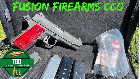 Cover Image for Fusion Firearms | 1911 CCO | Best 1911 For The Money!