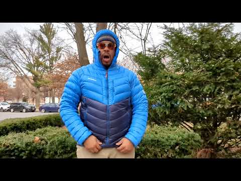 broad peak in hooded jacket men