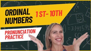 Ordinal Numbers 1st–10th – Pronunciation Practice | Listen & Repeat (American English)