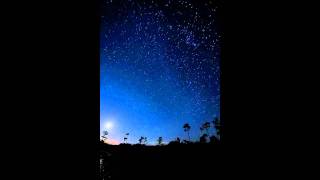 Timelapse Orionids Meteor 2011 - Everglades
