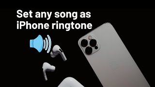 How to set any song as iPhone ringtone (Free and without a computer) 2023 screenshot 1