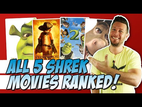 All 5 Shrek Movies Ranked! (w/ Puss In Boots!)