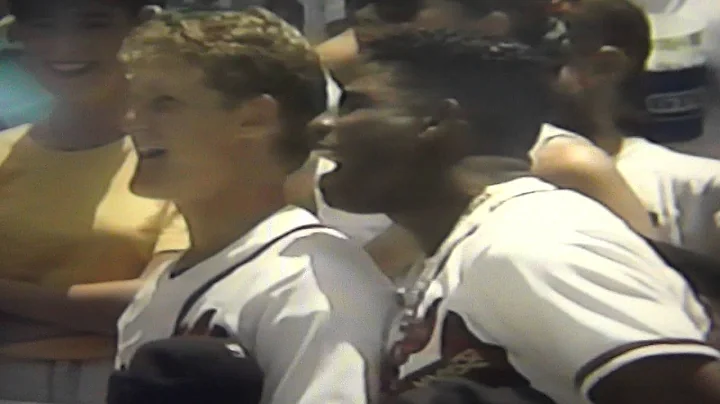 Deion Sanders Singing Bad In Jeff Blauser's Ear!