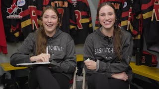How well do Regina Rebels teammates Avery Gottselig and Emily Karpan know each other?