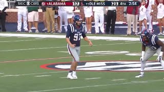 2014 Alabama vs Ole Miss Ending