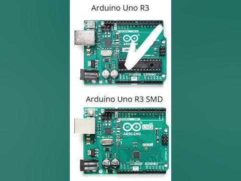 what is the difference between Arduino Uno R3 and Arduino Uno R3 SMD # ...