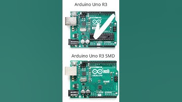 what is the difference between Arduino Uno R3 and Arduino Uno R3 SMD #shorts #arduino #electronics