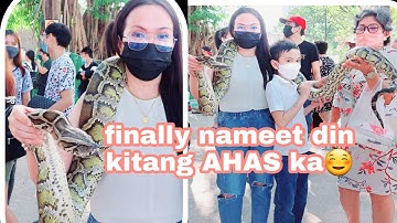 Manila Zoo Snake..ang cute cute niya😄#Friendlysnakeinmanilazoo#Manilazoo2022