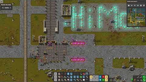 Factorio Automatic Garage and Runway