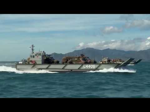 HMAS Canberra Operations Phase Of Exercise TALISMAN SABER 2017