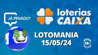 Resultado da Lotomania - Concurso nº 2621 - 15/05/2024