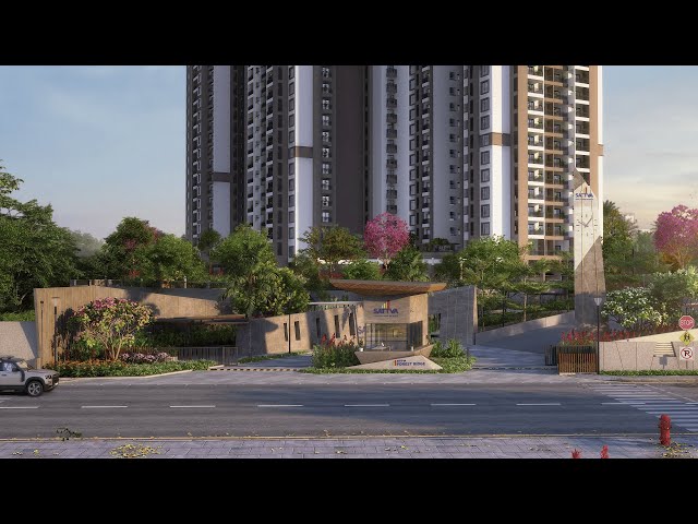 Still from the official video of Sattva Forest Ridge