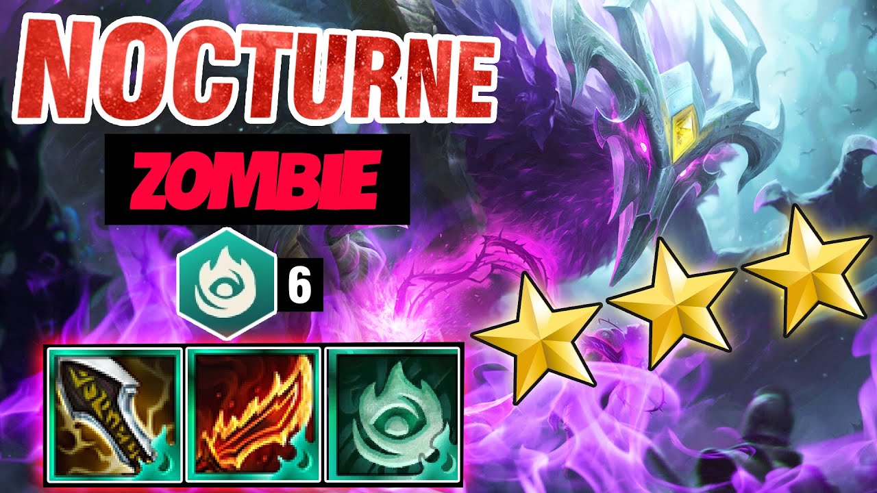 6 Suy vong Nocturne 3 Sao Chém Bay Đội Hình Team Bạn | Ngài Xin Nhẹ Cái TOP 1 – Đấu Trường Chân Lý